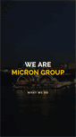 Mobile Screenshot of microngroup.com.au